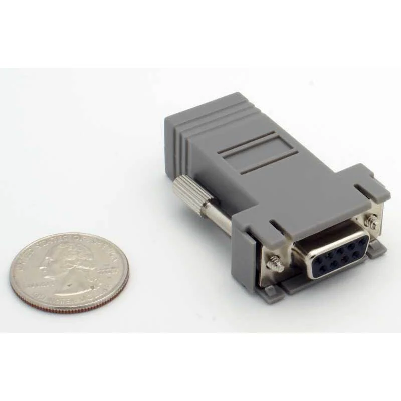 DB-9 Female - RJ-45 Female Modular Adapter - Image 4