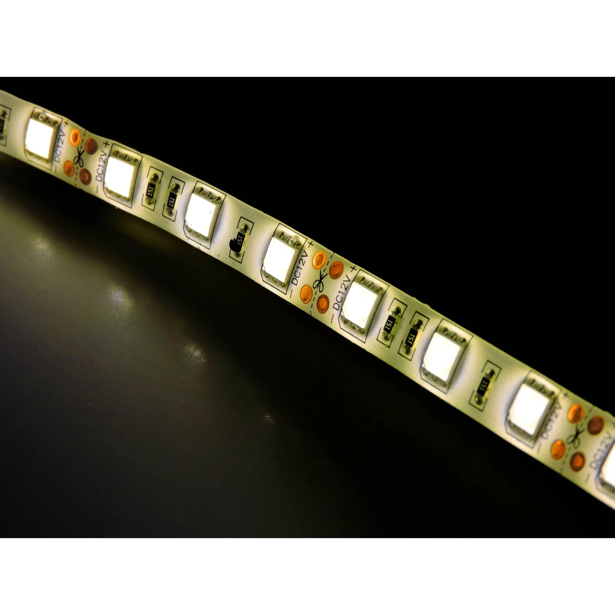 Warm White LED Strip Light - 16.4 Feet - Waterproof - Image 3
