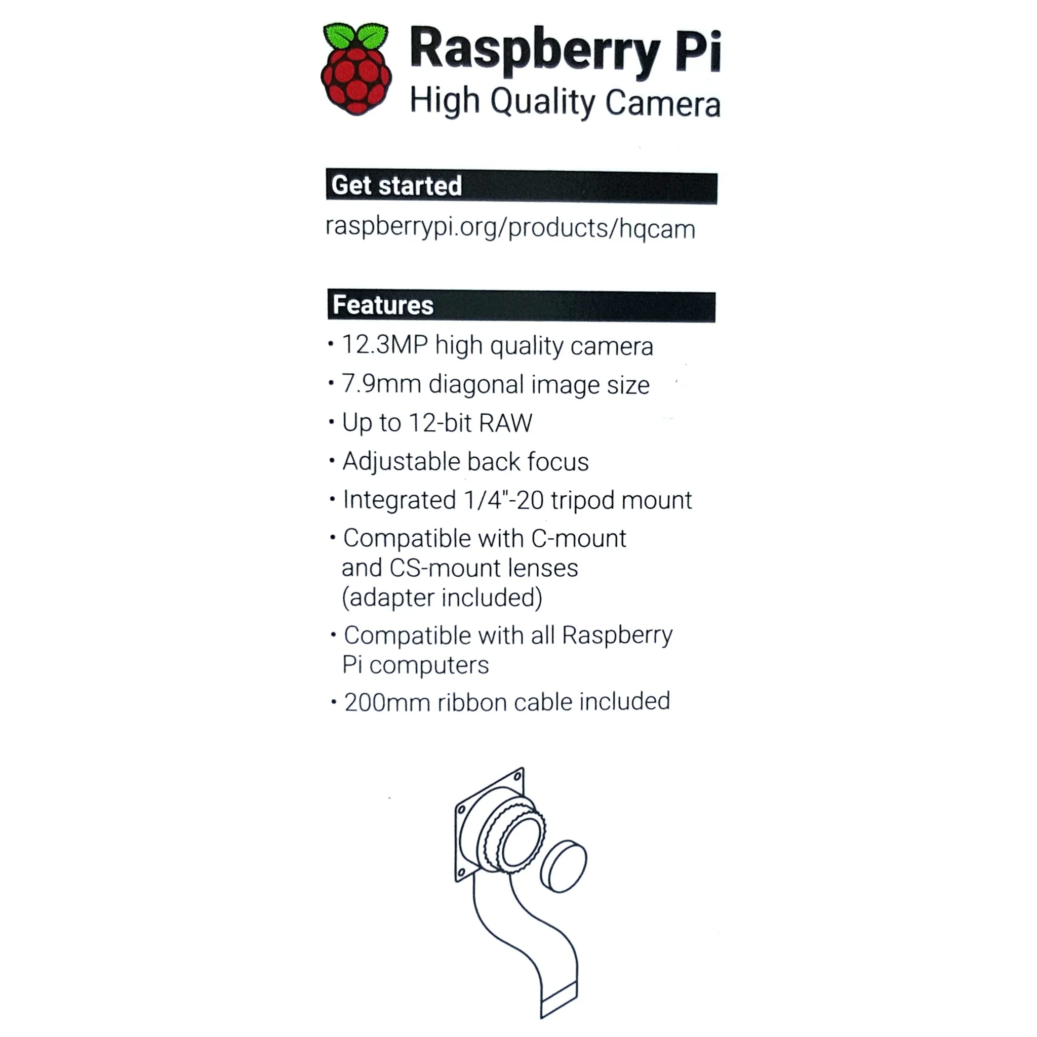High Quality Raspberry Pi Camera - 12.3MP - Image 4