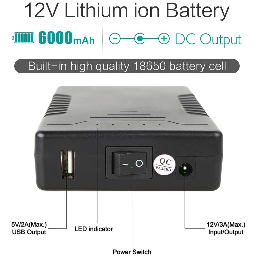USB Portable Charger 12000mAh + 12v Output - Image 4