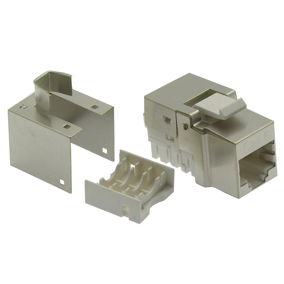 Cat.6 RJ45 110 Type Shielded Keystone Jack - Image 2
