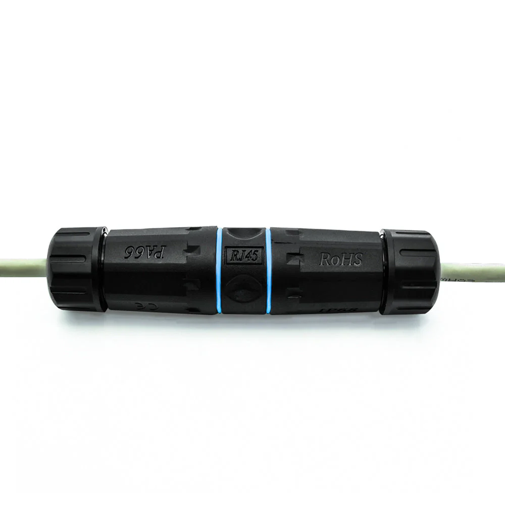 CAT 6 Shielded RJ45 Outdoor Waterproof Inline Coupler - Image 4