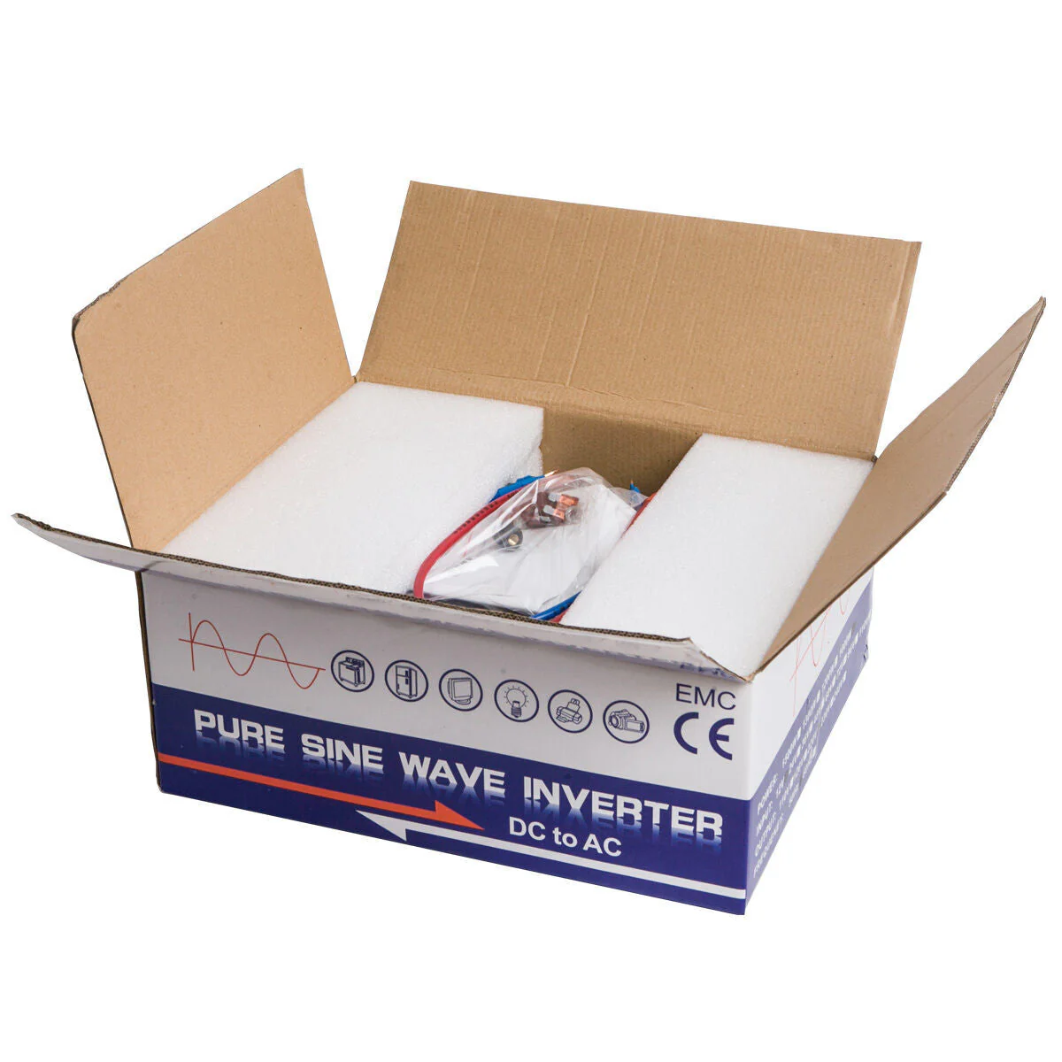 800 Watt Pure Sine Wave Inverter - 12VDC to 120VAC - Image 3