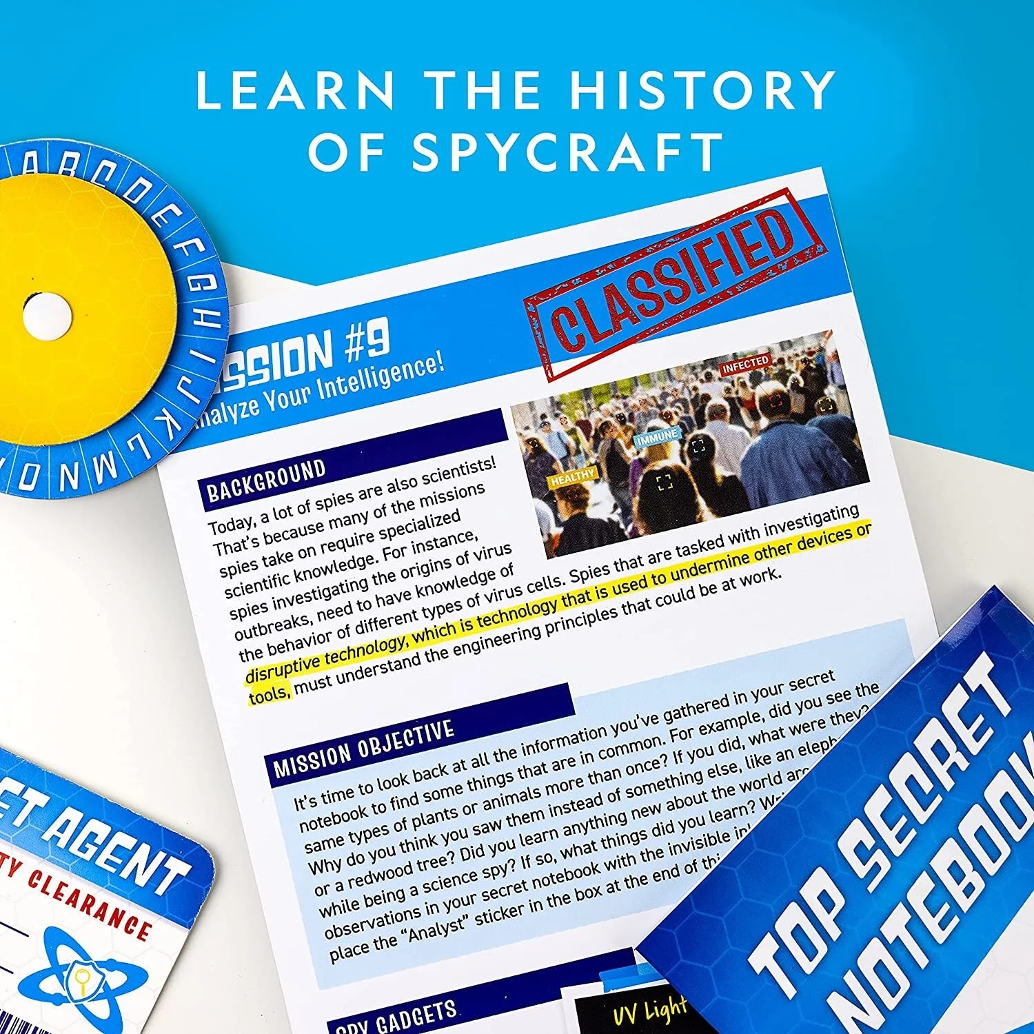 NATIONAL GEOGRAPHIC Spy Science Kit - Image 4