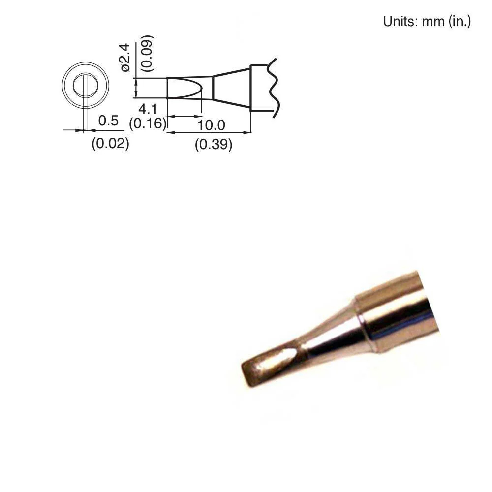 Hakko T15-D24 Chisel Tip For FX-951 Station - Image 2