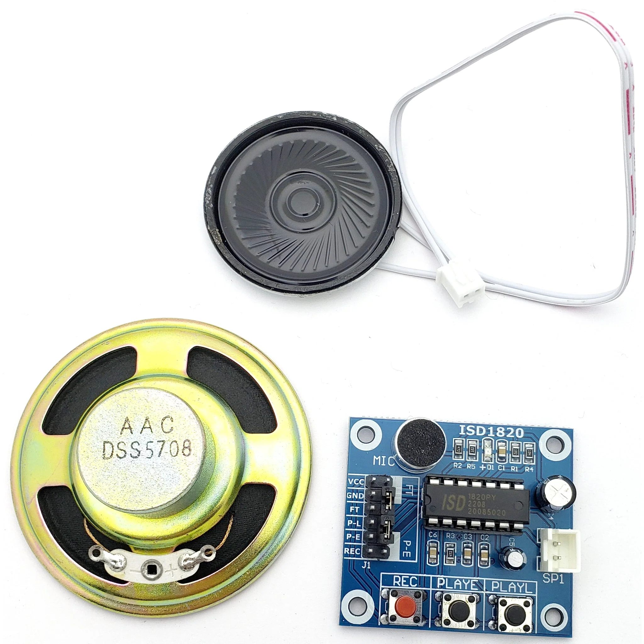 Voice Recording Module With Mic and Speaker for Arduino (D113) - Image 3
