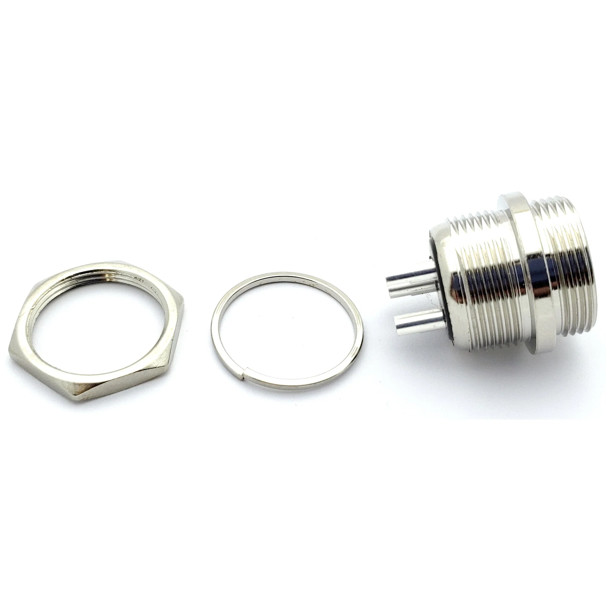 3 Pin Mic Connector Male/Female Pair - Large - 7A 250V GX20 - Image 7