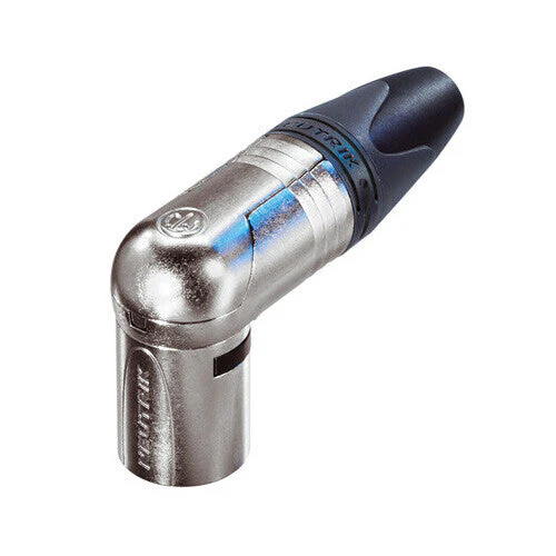 NEUTRIK XLR Male 3 Pin Right Angle Connector (RX Series) - Image 2