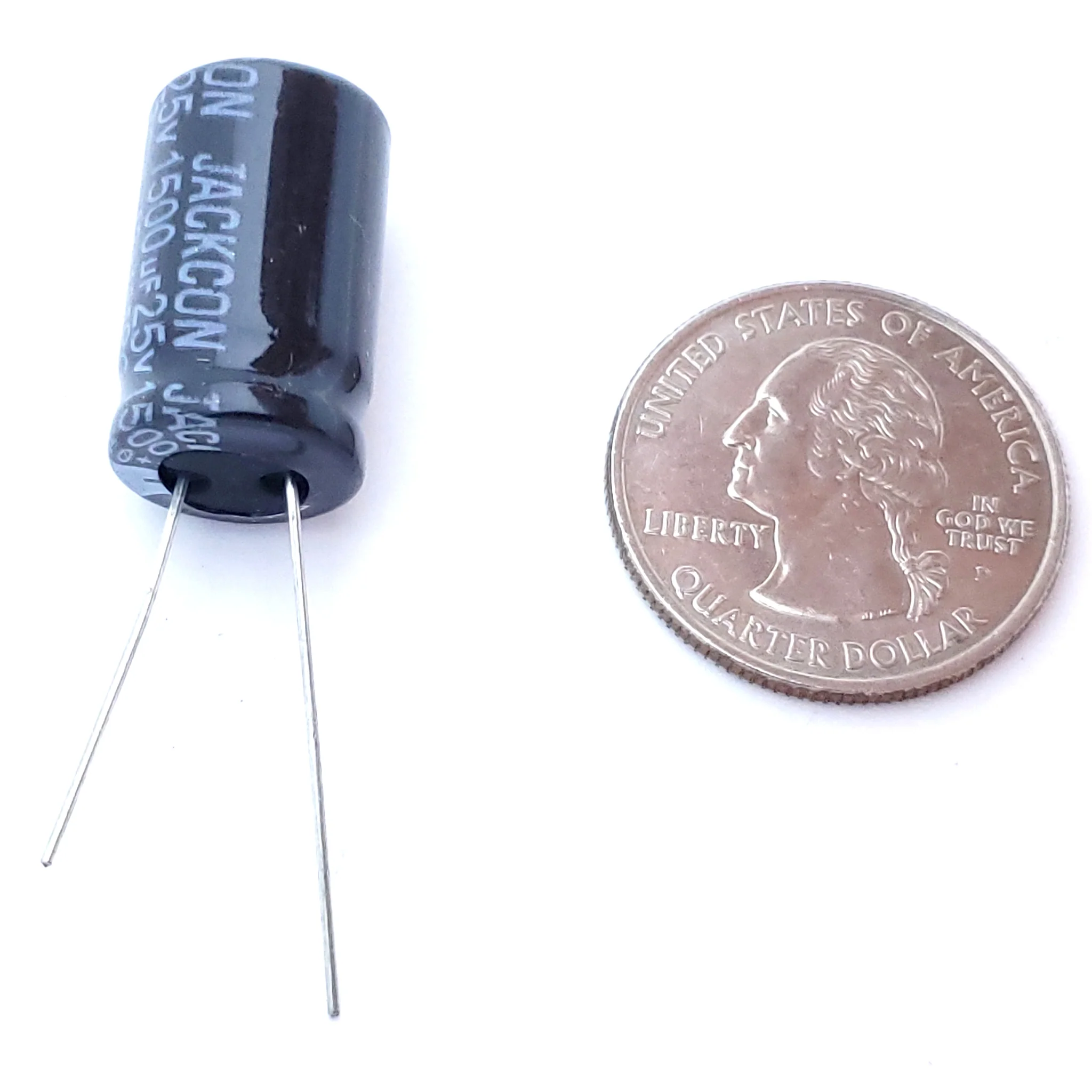 1500uF 25 Volt Electrolytic Capacitor - Image 2