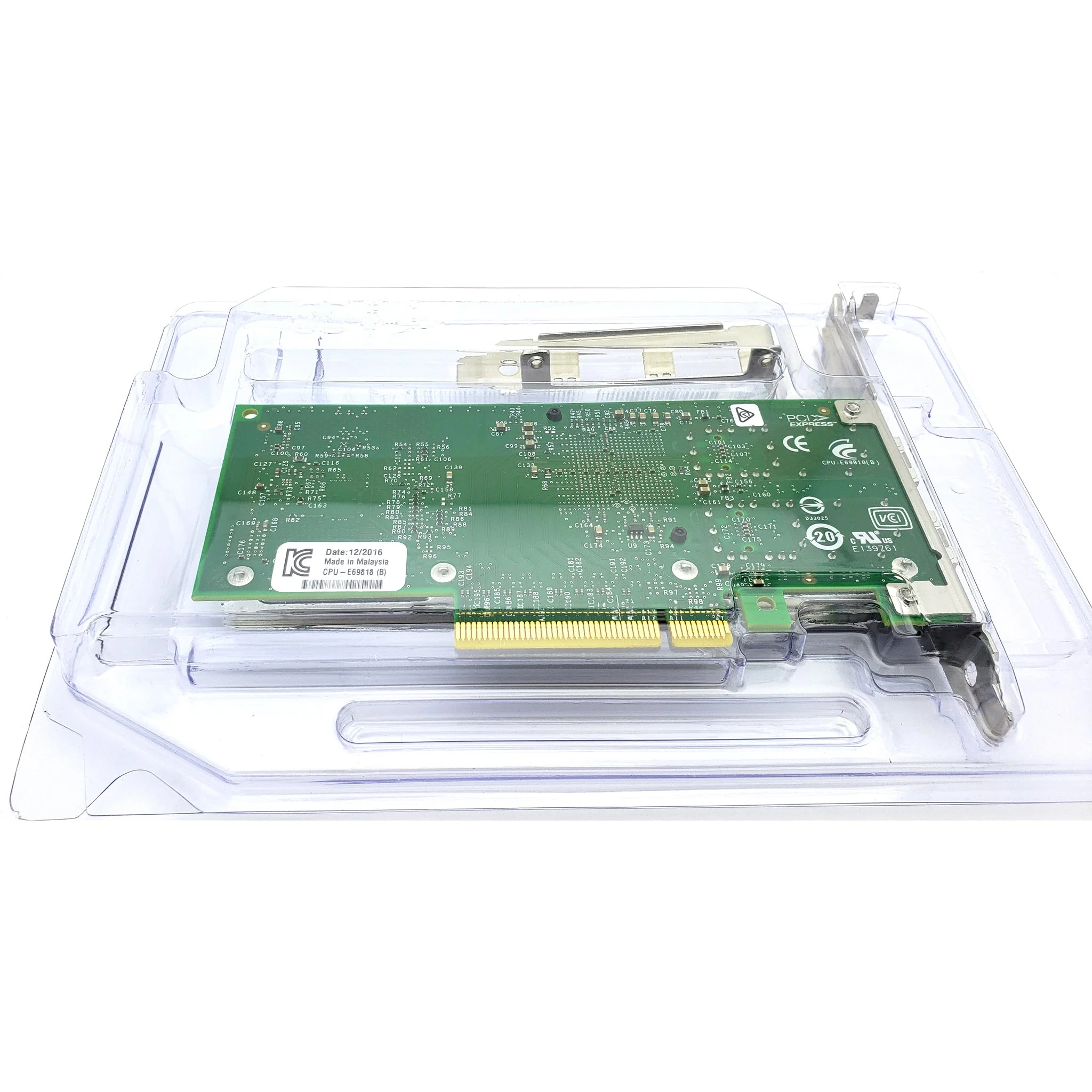 SFP+ (Plus) Dual Port 10Gb PCI-E 8x Network Card - DELL Intel X520-DA2 - Image 2