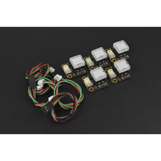 LED Latching Push Button Switch - 5 Pack, Red Blue, Green, White, Yellow Push-on/Push-off - Image 8