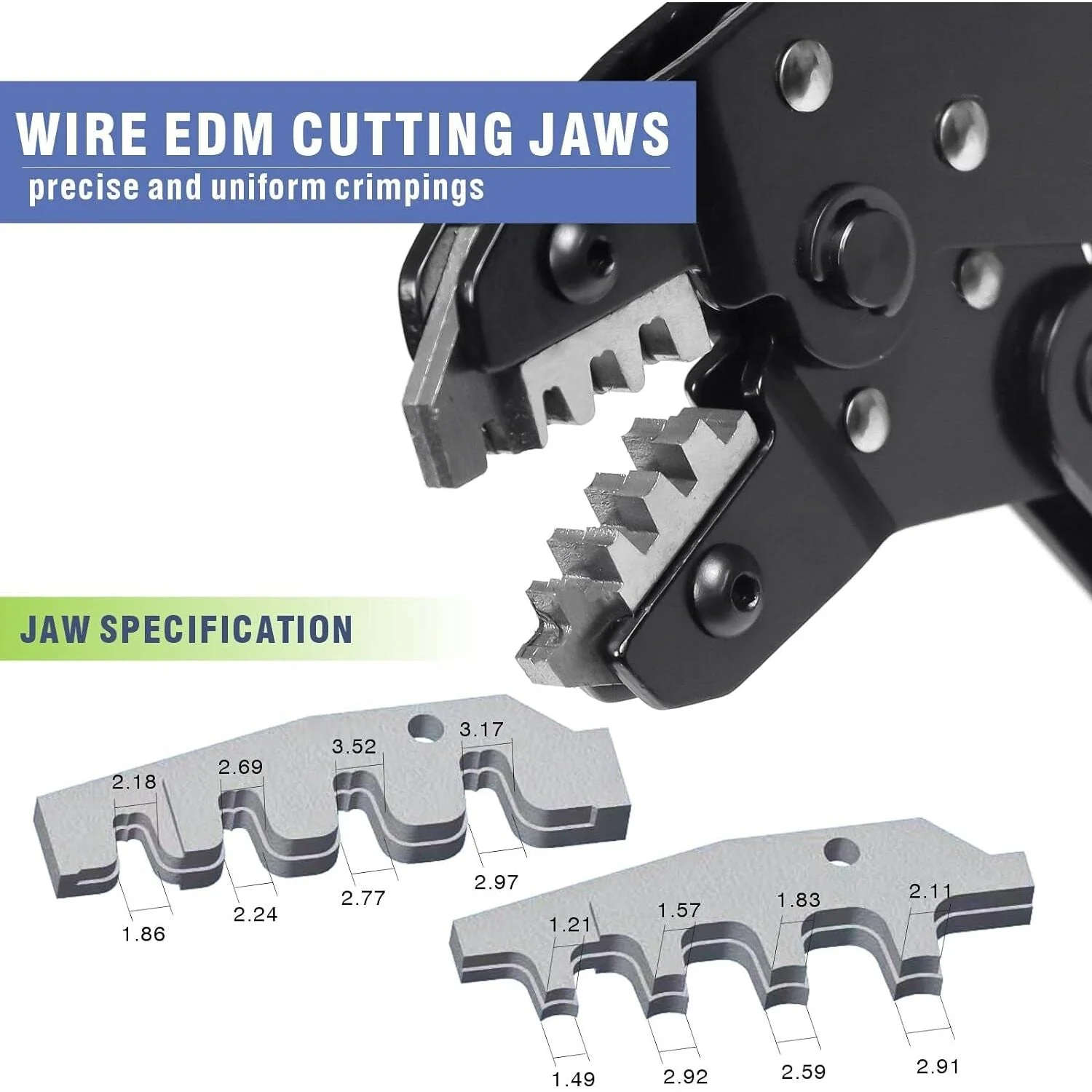 BLS, JST, JHS, KHS, Dupont Ratcheting Crimping Tool - Crimper Crimp Tool - SN-2549 - Image 5
