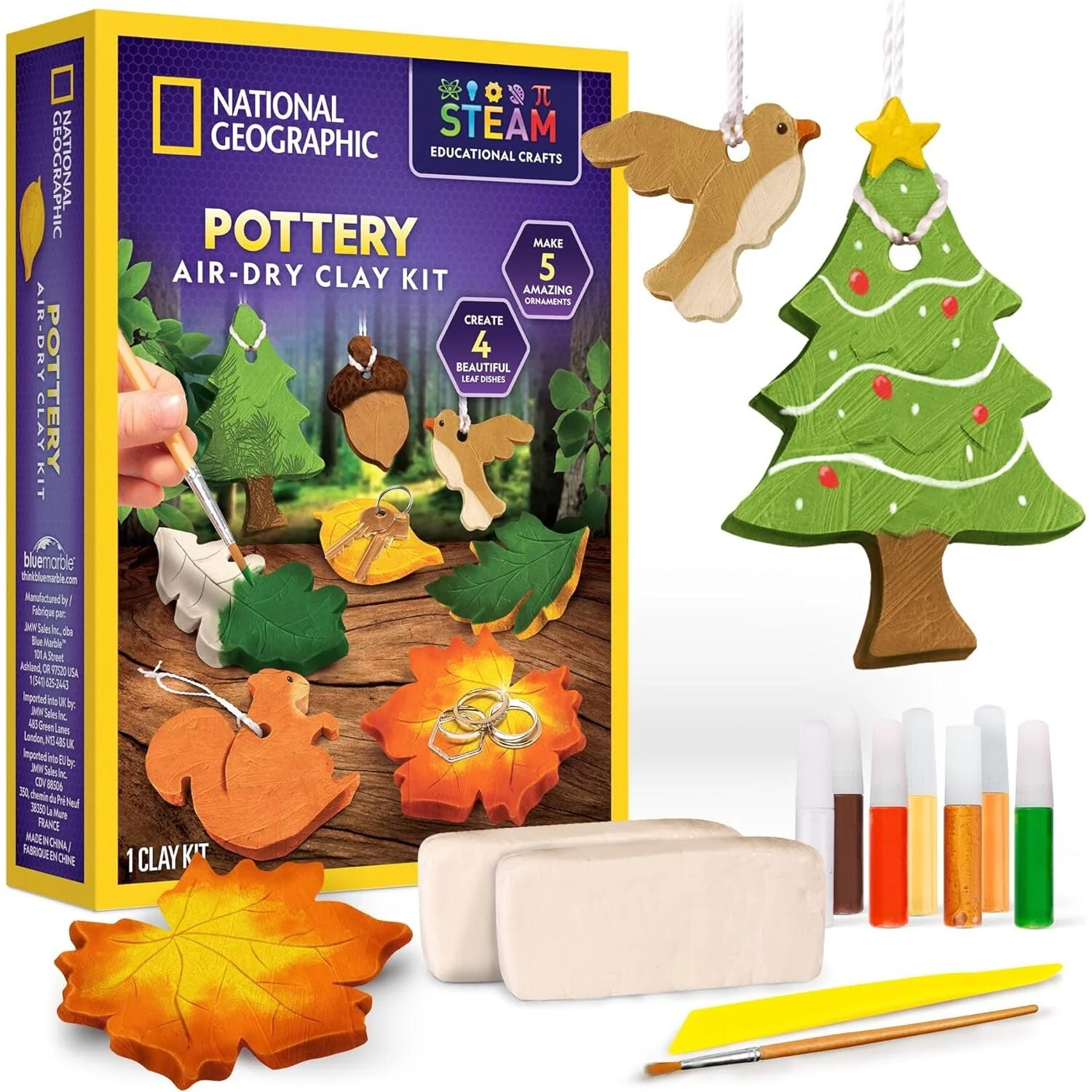 NATIONAL GEOGRAPHIC Modeling Clay Arts & Crafts Kit