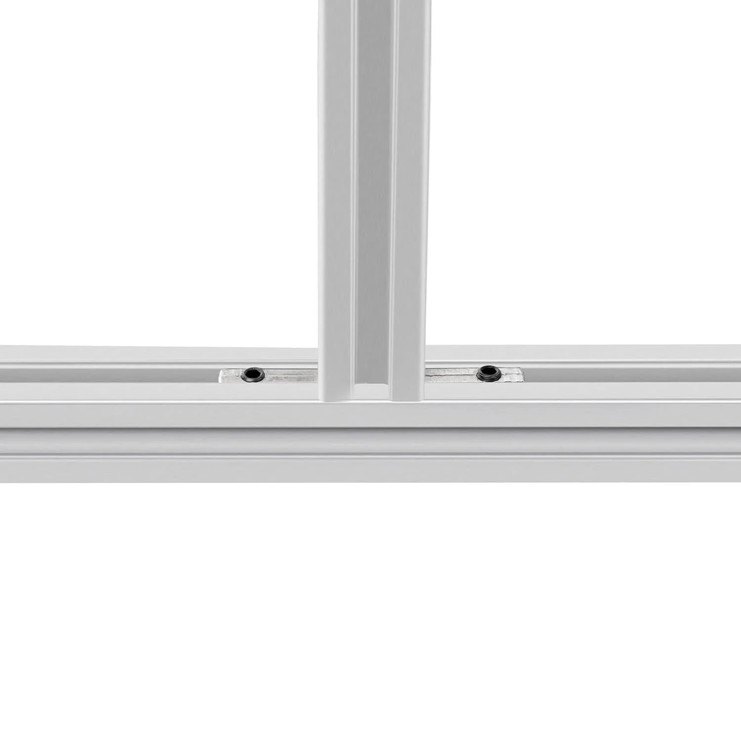 Silver Extruded Aluminum Rails - X Beam Style - 48" long 20mm x 20mm - Image 3