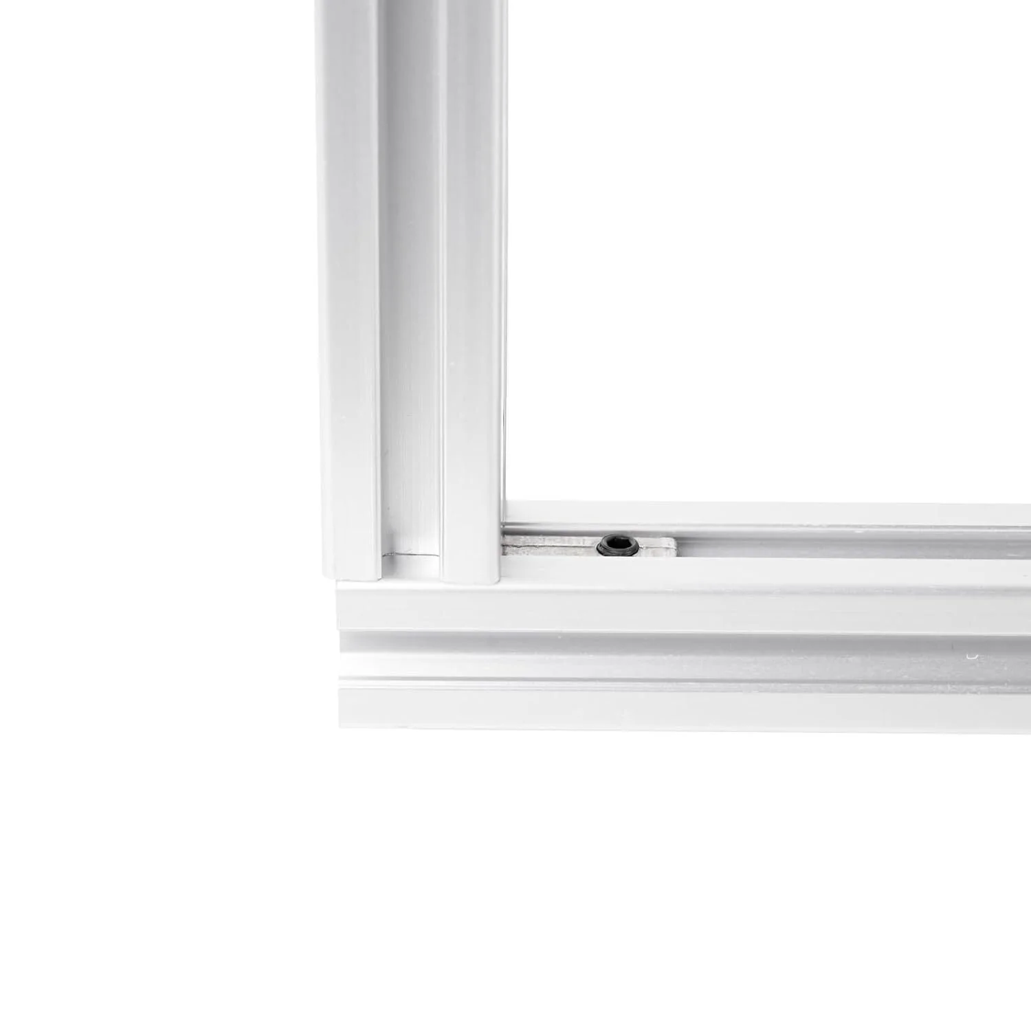 Silver Extruded Aluminum Rails - X Beam Style - 48" long 20mm x 20mm - Image 4