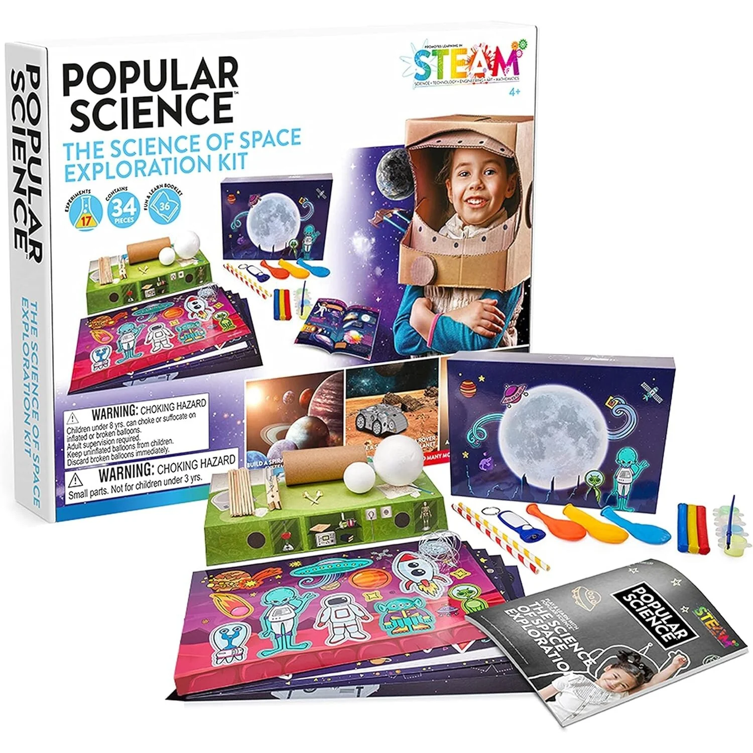 POPULAR SCIENCE Space Exploration Science Kit for Kids