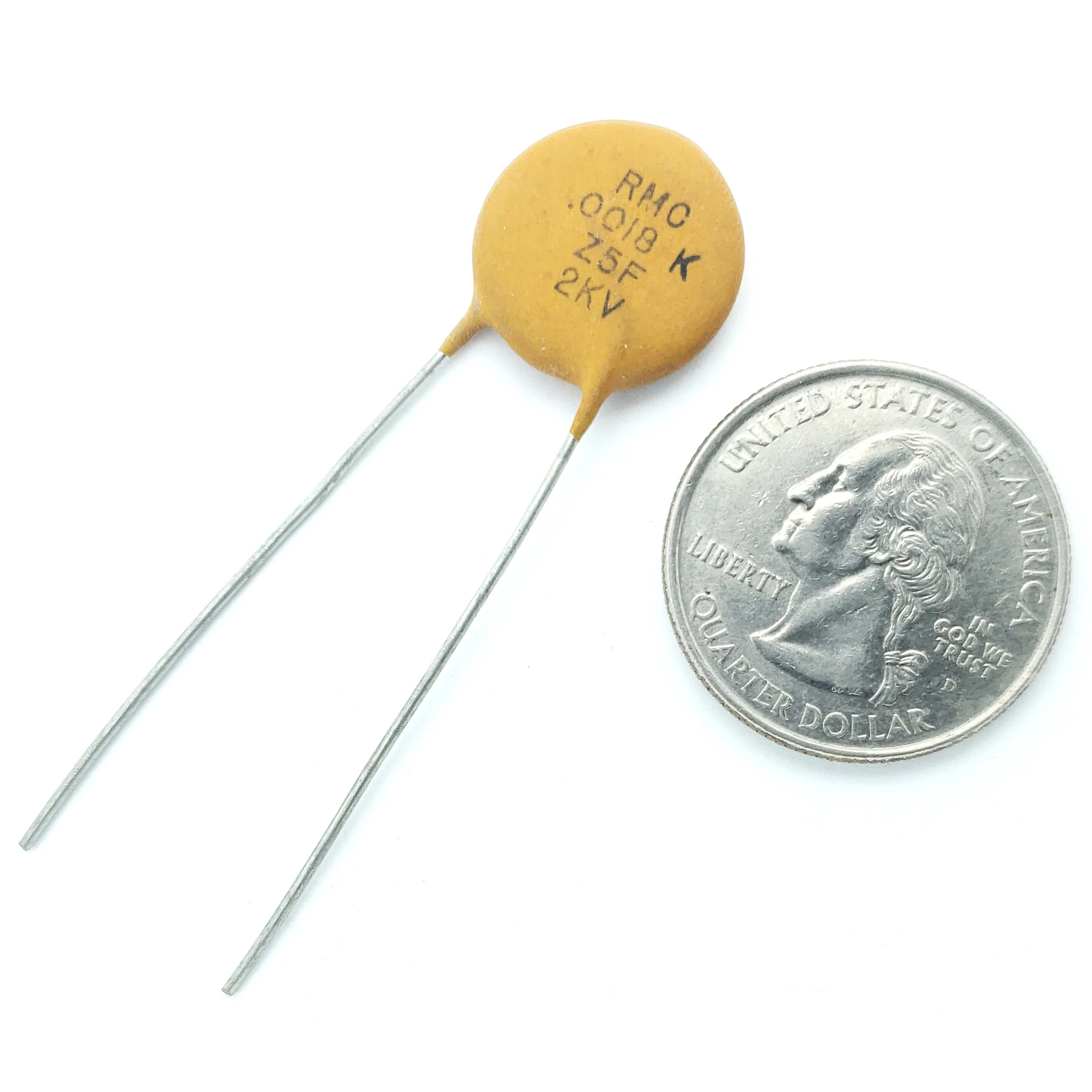 ceramic capacitor 1800 pF ±10% 2000 volts Z5F - Image 2