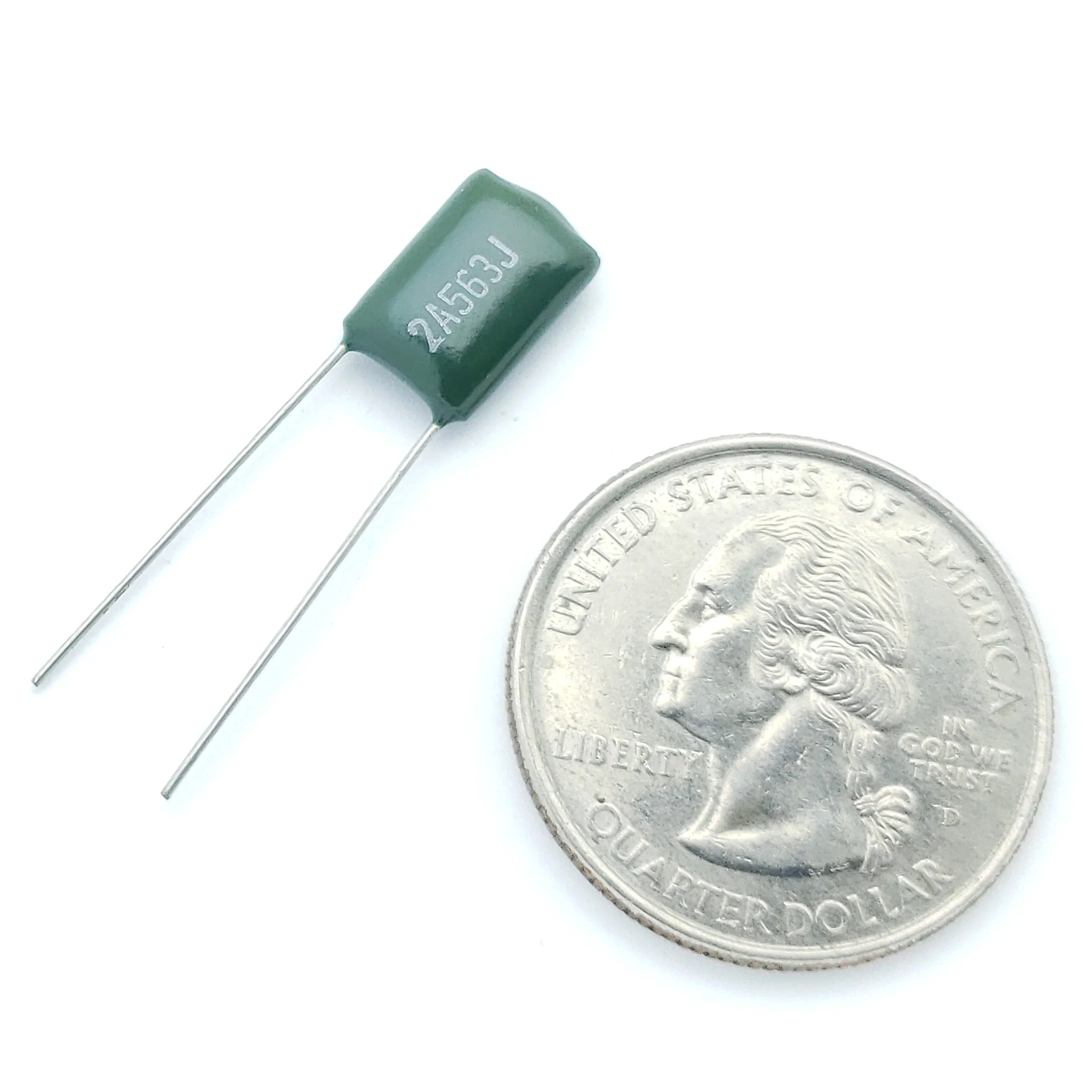 film capacitor 0.056 μF ±5% 100 volts metallized polyester - Image 2