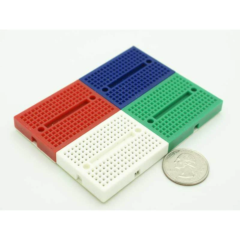 170-Point Mini Breadboard, Red - Image 3