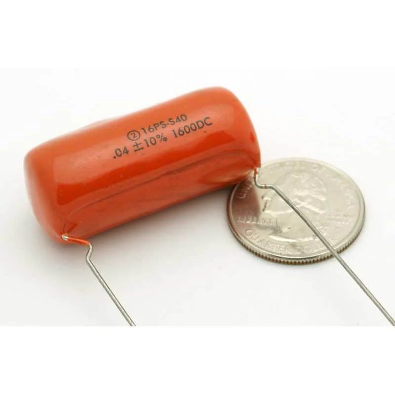 film capacitor 0.04 μF ±10% 1600 volts