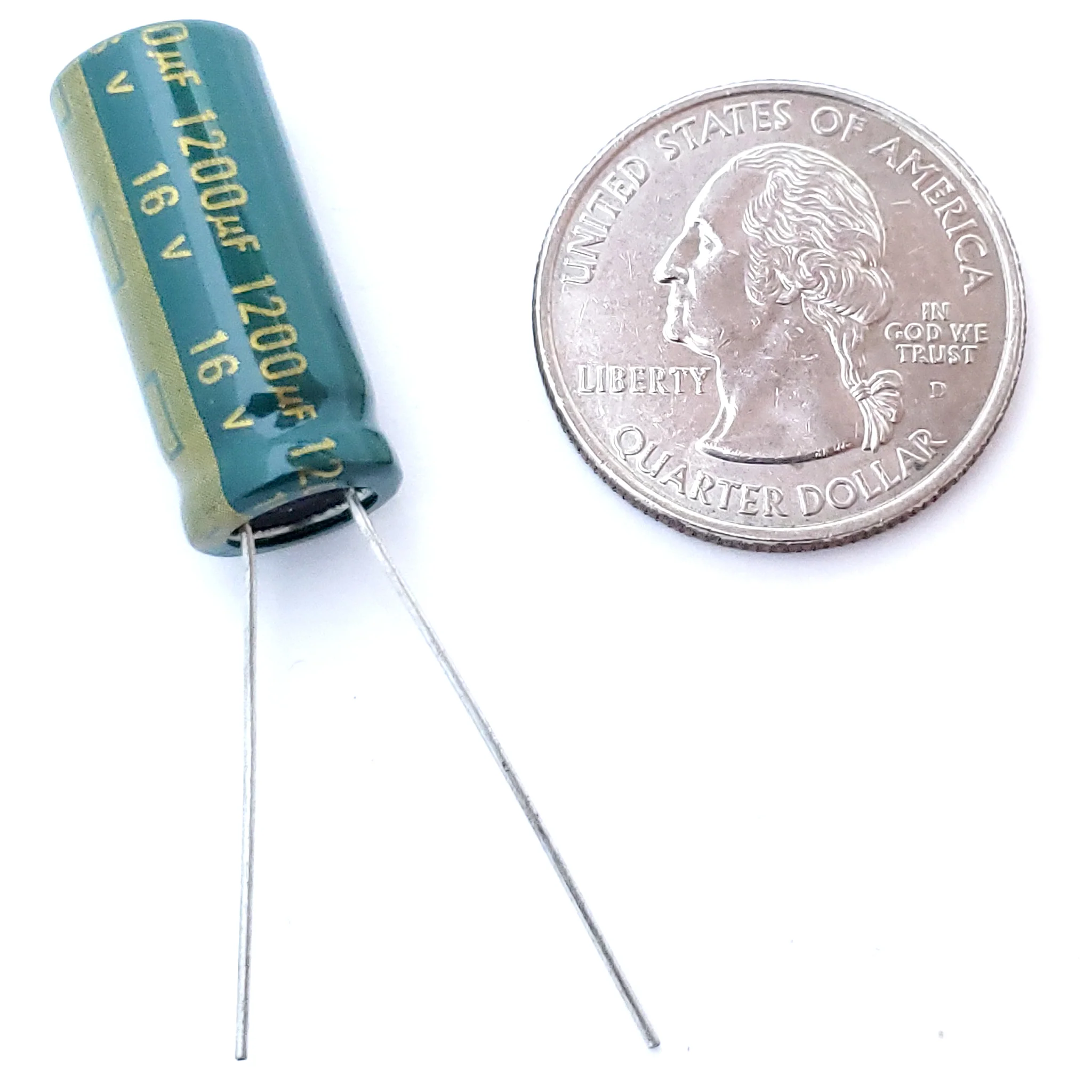 1200uF 16 Volt Electrolytic Capacitor - Image 2
