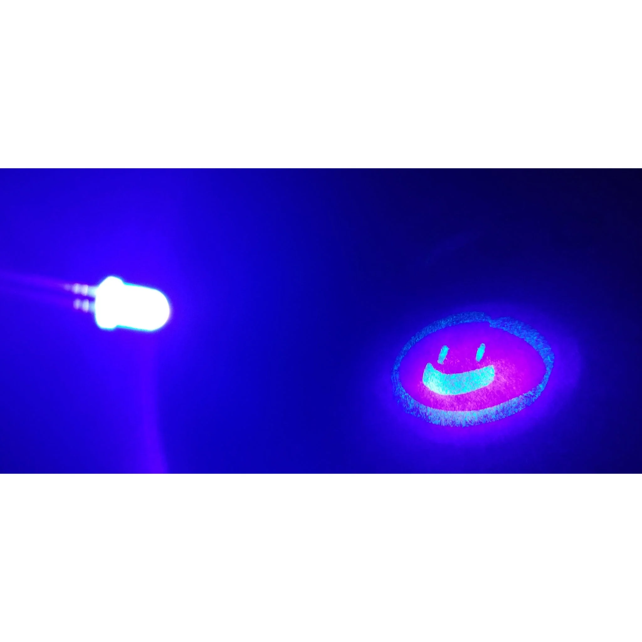 Ultra Bright UV LED T1-3/4 (5mm) 3-Pack (B15)