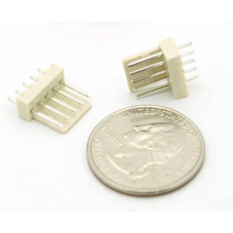 5 Pin 0.1" Polarized Locking Male Header - 2 Pack - Image 2