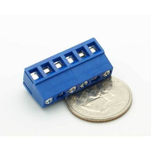 PC Board Mount Screw Terminal Block 90° - 3 Position (14-22AWG) - Image 3