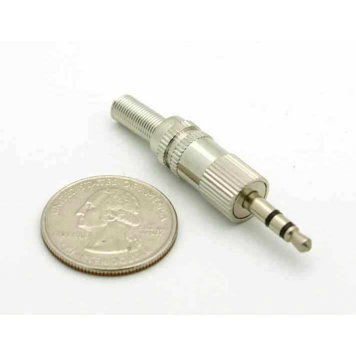 3.5mm Stereo Plug - Metal - Image 2