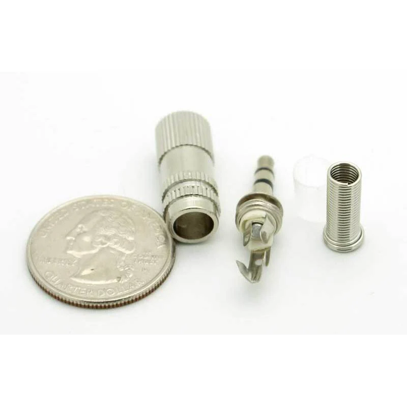 3.5mm Stereo Plug - Metal - Image 3