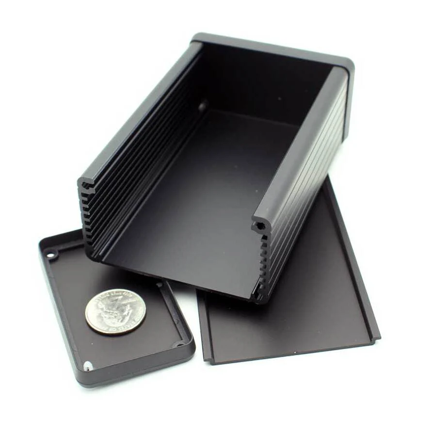 4.72" x 3.07" x 1.69'' Aluminum Black Anodized - Image 3