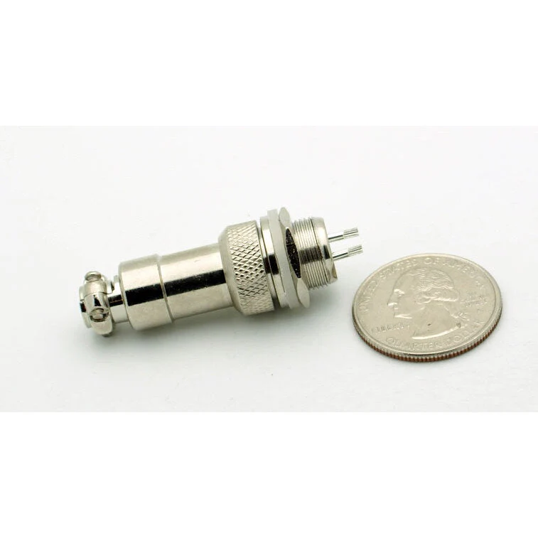 2 Pin Miniature Microphone Connector (Male/Female Pair) - Image 5