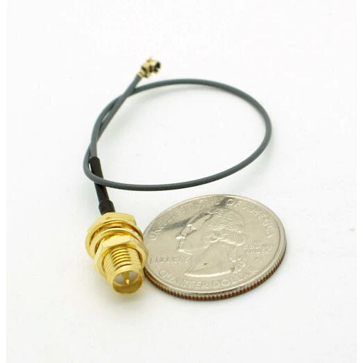 U.FL / IPX to RP-SMA Female Adapter Pigtail - Image 3