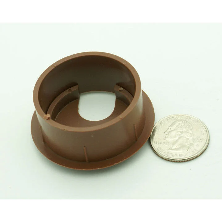 1+3/4" Diameter Desk Grommet - Brown - Image 3