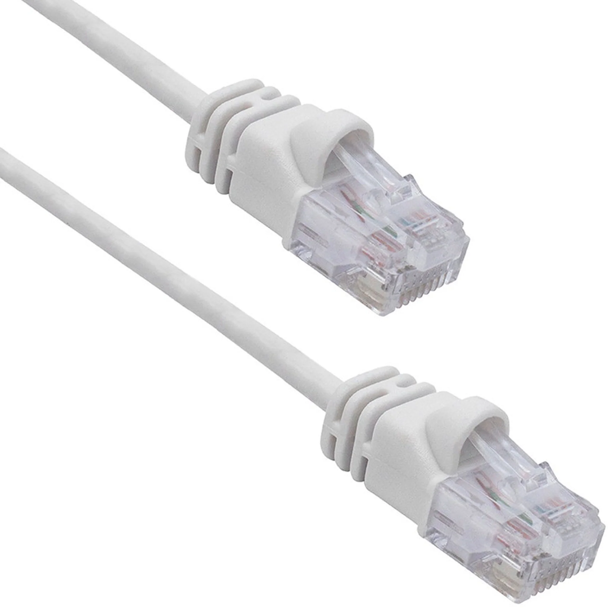 White - Cat 6A - 10Ft Thin Ethernet Cable